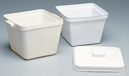 3 Quart Plastic Square Ice Bucket, , Package Of 36